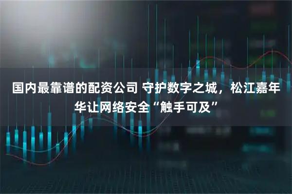 国内最靠谱的配资公司 守护数字之城，松江嘉年华让网络安全“触手可及”