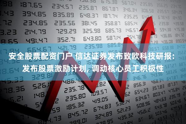 安全股票配资门户 信达证券发布致欧科技研报: 发布股票激励计划, 调动核心员工积极性